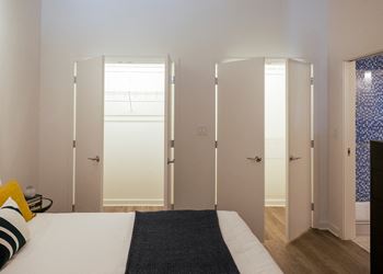 Bedroom with window
